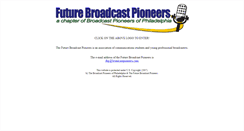 Desktop Screenshot of future.broadcastpioneers.com
